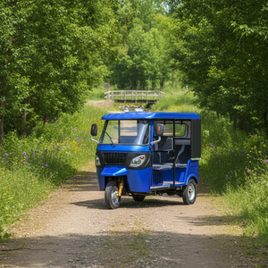 Capable de transporter des personnes, soulagez vos soucis et économisez votre effort avec ce tricycle taxi à essence pour le transport de passagers. - Product Image 1
