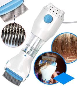 Wholesale <strong>Electric</strong> Cat Dog Hair Lice Cleaning Stainless Steel Grooming <strong>Comb</strong> Pet <strong>Flea</strong> Lice Removal <strong>Comb</strong> - Product Image 2