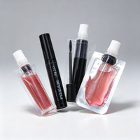 Pochette personnalisée 3,2g 3G pour gloss liquide, brosse de soin pour les lèvres, emballage pour gloss et mascara, pour vodka, bière, pochette en plastique avec bec verseur