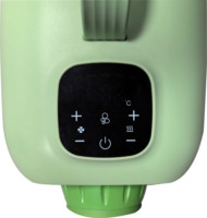 Sèche-cheveux pour animaux de compagnie avec écran LCD, sèche-cheveux de toilettage pour chiens, 3 buses, 2000W, ions négatifs, vitesse et température du vent réglables