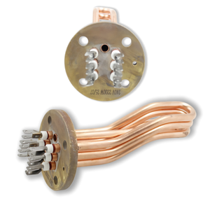 Tube chauffant électrique 180/360 mm en Cu pour machine à café, élément chauffant de remplacement, chauffe-eau à immersion en cuivre pour <span class=keywords><strong>BEZZERA</strong></span> - Product Image 1