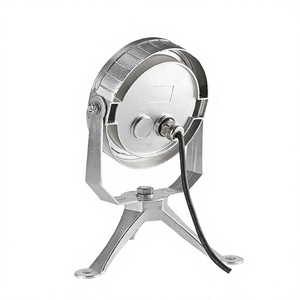 Projecteur <span class=keywords><strong>LED</strong></span> RGB sous-marin LanVol 6W en acier inoxydable, étanche IP68, diamètre 90 mm, hauteur 161 mm, lumière spot/diffuse <span class=keywords><strong>pour</strong></span> fontaine - Product Image 5