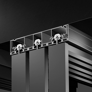 <span class=keywords><strong>Profilé</strong></span> d'extrusion en alliage d'aluminium pour portes coulissantes de placard et de <span class=keywords><strong>douche</strong></span>, anodisé <span class=keywords><strong>noir</strong></span>, couleur personnalisée, série 6000 - Product Image 1