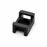 Attache-câble en nylon HC-1 avec vis de fixation pour équipement électrique – Base de fixation en plastique pour serre-câbles – Approvisionnement direct usine