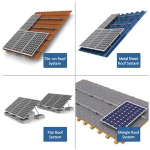 Sistema de Energía Solar Híbrido de 8KW con Almacenamiento en Baterías, Kit Solar Completo con Estructura de Montaje - Product Image 6