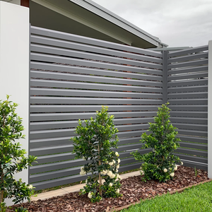 Système de clôture à persiennes modernes en aluminium à installation facile, revêtement poudré, anti-rouille, <span class=keywords><strong>pour</strong></span> <span class=keywords><strong>jardin</strong></span> - Product Image 3