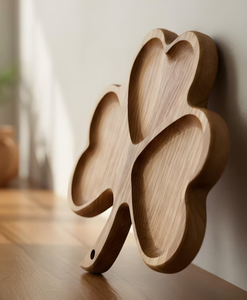 Planche de service en bambou personnalisée, plateau à collation en bois, assiette à apéritif pour le <span class=keywords><strong>camping</strong></span>, décoration de cuisine et de maison - Product Image 4
