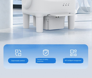 Nouvelle <span class=keywords><strong>Litière</strong></span> Intelligente pour Chat à Conception Ouverte, Toilette Électrique pour Chat, Bac à <span class=keywords><strong>Litière</strong></span> Automatique Extra-Large avec Ramasseur Entièrement Automatique - Product Image 2