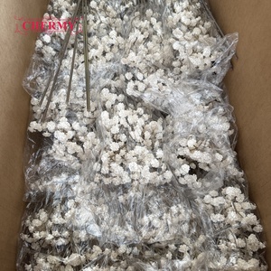 Fleur artificielle <span class=keywords><strong>Gypsophile</strong></span> à tige unique en latex toucher réel, style automne populaire, pour bouquet et décoration d'allée de <span class=keywords><strong>mariage</strong></span> - Product Image 4