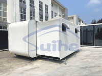 6M Push Out Pod House Tipo-C Apple Cabin Nueva tendencia Apple House Desmontable Prefabricado Office Pods Apple Cabin