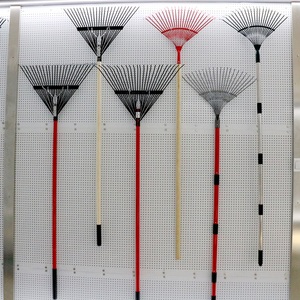 Bonne qualité personnalisé outil de jardin en métal 18 dents râteau à feuilles détachable râteau râteau à gazon. - Product Image 4