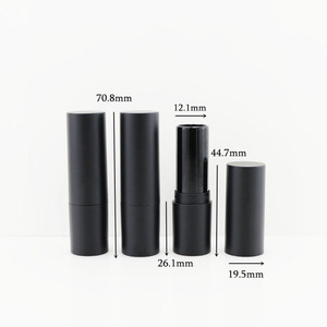 Chất lượng bán buôn Trung Quốc Lip Balm Stick đen 3.5 gam nhựa Lip Gloss ống và Hộp Tùy chỉnh nhãn trẻ em Lip Stick <span class=keywords><strong>container</strong></span> bao bì - Product Image 5