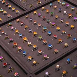 Anillos de Circonita de Lujo CM Jewelry, Personalizables, Chapados en Oro, Oro Laminado, Anillos de Circonita Cúbica Tallada, Anillo de Compromiso y Boda para Mujer - Product Image 1