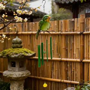 จี้โลหะรูปนกแบบข้ามพรมแดนใหม่จี้ทำจากแก้วทำสีรูปนกทำจากโลหะเป็นมิตรกับสิ่งแวดล้อมและทันสมัยเคลือบด้วยผงในร่ม - Product Image 2