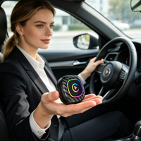 Module CarPlay Android Auto sans fil à faible consommation d'énergie, connexion automatique, mini dongle USB, LED à dégradé de couleurs, adaptateur CarPlay