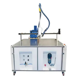 Máquina de pulverización de pegamento de fusión en caliente CNC de alta velocidad para máquina de fabricación de bata quirúrgica desechable máquina de encolado de fusión en caliente