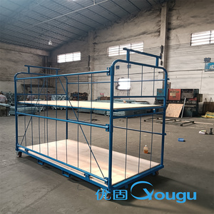 Carretilla de Transporte de Carga Pesada, Plataforma Plana para Paletas y Transportador de Carga para Logística de Almacén y Movimiento Industrial - Product Image 4