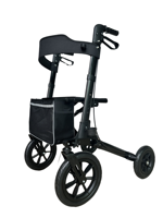 Déambulateur pliable double compact en aluminium sensible pour personnes âgées TRA01B