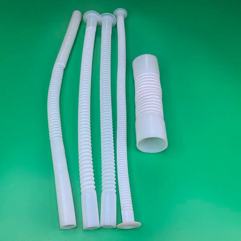 Dankai-tubo entallado de PTFE, plástico médico, corrugado