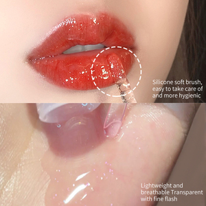 Minyak Bibir Jelly Kosmetik Berkualitas Tinggi, Tint Bening, Ringan, Melembapkan, Membuat Bibir Lebih Penuh, <span class=keywords><strong>Lip</strong></span> <span class=keywords><strong>Gloss</strong></span> Berkilau - Product Image 3