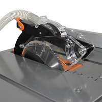 Scie Circulaire sur Table Portable 216 mm 2000 W pour le Travail du Bois