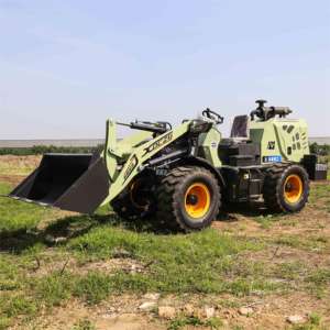 Pabrik langsung ekspor efisiensi tinggi 2 ton 920 Mini roda depan pemuat dengan sekop <span class=keywords><strong>Joystick</strong></span> <span class=keywords><strong>CE</strong></span> sekop pemuat - Product Image 1