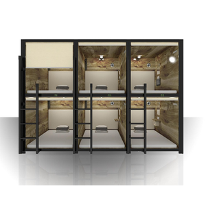 <span class=keywords><strong>Lit</strong></span> <span class=keywords><strong>superposé</strong></span> à capsule en acier Durable, à la mode, espace à deux étages, <span class=keywords><strong>lit</strong></span> <span class=keywords><strong>superposé</strong></span> avec <span class=keywords><strong>rideau</strong></span> pour hôtel, hôtel pour jeunes - Product Image 6