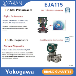 เซ็นเซอร์วัดการไหล Yokogawa รุ่น EJA115 BRAIN HART วัสดุ SUS304/SUS316/Hastelloy C-276 ใหม่เอี่ยม รับประกัน 18 เดือน - Product Image 3