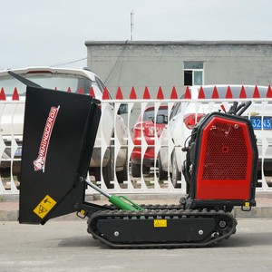 Rhinoceros 500kg Dumper hydraulique Auto-téléchargement Petit Dumper pour l'agriculture Dumper sur chenilles en caoutchouc XN500 - Product Image 2