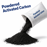 Charbon actif en poudre, poudre fine, grande surface de surface active, purification