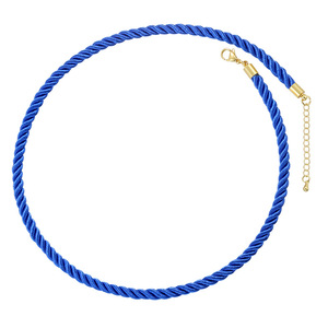 Collier <span class=keywords><strong>Cordon</strong></span> Chaîne Tressé Fait à la Main Coloré de Grossiste, <span class=keywords><strong>Fermoir</strong></span> Doré Tendance, Chaînes en Corde de <span class=keywords><strong>Soie</strong></span> Torsadée 5mm Adaptées aux Pendentifs - Product Image 5