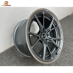 ล้อแม็กซ์สีเทาปืนสำหรับ Audi R8 ล้ออะลูมิเนียมอัลลอยด์ อะไหล่รถยนต์ ล้อฟอร์จบล็อกแบบกำหนดเอง ขนาด 19 นิ้ว 20 นิ้ว 22 นิ้ว 24 นิ้ว - Product Image 2