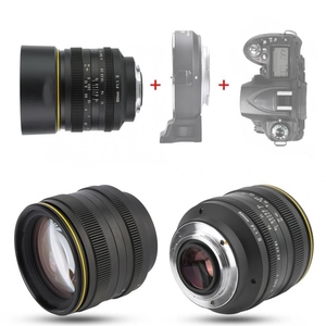 KamLan-lente de enfoque Manual de gran apertura para cámara, 50mm, F1.1 II, APS-C, sin Espejo, para <span class=keywords><strong>Canon</strong></span>, Sony, Fuji - Product Image 3