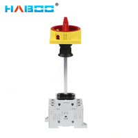 Interrupteur-sectionneur isolateur 3 pôles AC/DC HBDL80 16/20/32/40/63A/80A/100A IP66 Montage sur porte 690V