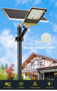 Lampe <span class=keywords><strong>solaire</strong></span> extérieure étanche avec détecteur de mouvement et télécommande, <span class=keywords><strong>projecteur</strong></span> LED <span class=keywords><strong>solaire</strong></span> - Product Image 4