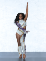 Justaucorps blanc à manches longues personnalisé Balumi Sports pour majorettes, costumes de danse pour adultes avec franges, uniforme de danse pour équipe