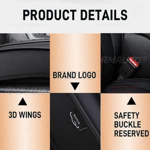 ผ้าคลุมเบาะรถยนต์ ผ้าคลุมเบาะหนัง PU สำหรับ Dodge Ram 1500 2500 3500 Crew Cab ปี 2009-2022 - Product Image 3