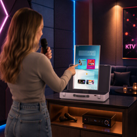 Nouvelle Machine de Karaoké Portable 27 Pouces 2026 avec Écran Tactile Android 14, WiFi et Bluetooth, dans un Flight Case