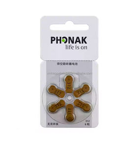 แบตเตอรี่เครื่องช่วยฟัง Phonak Powerone VARTA ซิงค์แอร์ อัลคาไลน์ แบตเตอรี่ VARTA สำหรับเครื่องช่วยฟัง - Product Image 3