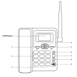 ETROSS Téléphone <span class=keywords><strong>de</strong></span> bureau GSM double SIM Certificat CE Téléphone <span class=keywords><strong>fixe</strong></span> sans fil GSM ETS-6588 2G Téléphone <span class=keywords><strong>fixe</strong></span> sans fil <span class=keywords><strong>Prix</strong></span> d'usine - Product Image 4
