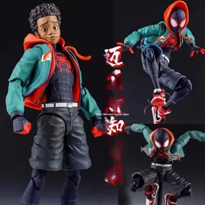 Figurine d'action en fer à assembler, articulations mobiles en plastique, <span class=keywords><strong>jouet</strong></span> pour <span class=keywords><strong>Miles</strong></span> <span class=keywords><strong>Morales</strong></span> <span class=keywords><strong>Spider</strong></span>-<span class=keywords><strong>Man</strong></span> - Product Image 5