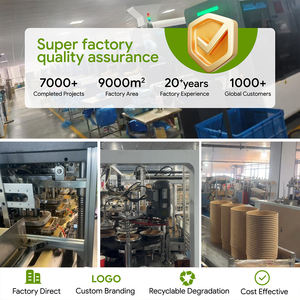 Şeffaf kapaklı biyobozunur Kraft kağıt yiyecek kasesi suşi erişte diğer yemekler için çevre dostu paket tepsisi - Product Image 6