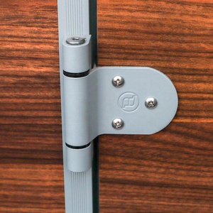 Cao cấp hiện đại nhà vệ sinh công cộng phân vùng phụ kiện 304 thép không gỉ màu đen phòng tắm phần cứng - Product Image 6