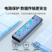 UGREEN CM482 Hub USB3.0 10-Port dengan Sakelar Individual, Splitter Aluminium + Adaptor Tipe-C untuk PC Laptop Hard Disk
