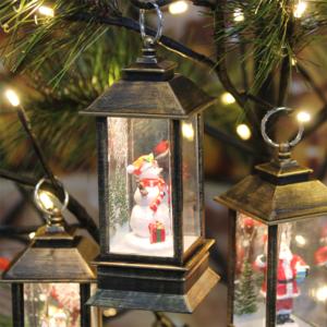 Nouveautés : Mini lanternes LED 1L blanc chaud, lumières de table LED pour la décoration de Noël et des fêtes à la maison - Product Image 2