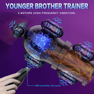 Penis-Trainer für die Eichel, Automatischer transparenter Masturbator für Männer, Masturbations-Sleeve - Product Image 4