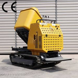 Piste en caoutchouc chinois Dumper Crawler Mini béton Mi er camion à benne basculante - Product Image 3
