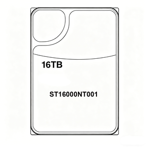 HDD ST600MM0009 ST8000NM017B ST18000NM000J ST20000NM007D ST24000NM002H ST24000NM007H Enterprise Server Hard <b>Drive</b> - Product Image 5