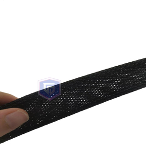 Automotive Wire Sheathing Split Wire Loom <b>Braided</b> Mesh Woven Cable Sleeve for Car Wires/Cable <b>Cord</b> Protector - Product Image 3