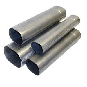Buon prezzo 304 tubo in acciaio senza saldatura tubo ovale in metallo 316 raccordi per tubi a forma di ringhiera per tubi rotondi